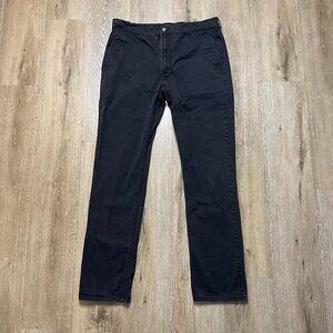Levi’s Men’s Chino Pants 36 X 34 Vintage 90s Black Cotton Pants